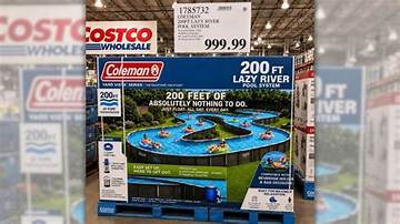 Coleman 200 Ft Lazy River Pool Fact Check: Snopes and Popsci Debunk Costco Hoax