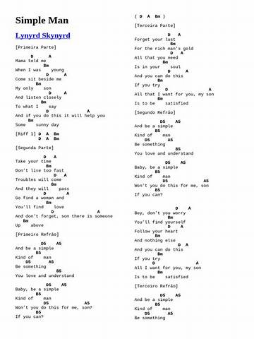 Complete Words to 'Simple Man' by Lynyrd Skynyrd: Lyrics, Meaning, and Guitar Lore Explained