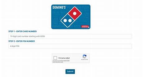 Domino's Gift Card Balance Check: Fact-Checking Rules, Expirations, and Fees
