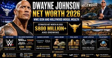 Dwayne 'The Rock' Johnson Net Worth: Salary, Businesses, and Career Earnings Explained