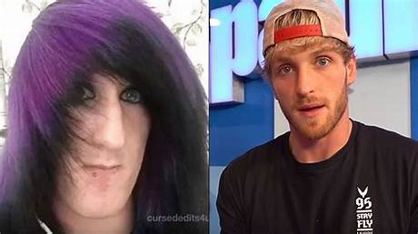 Inside Logan Paul’s Emo Look: the Makeup, the Hair, and the Video
