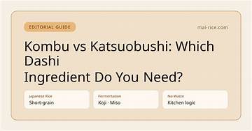 Kombu, Katsuobushi, and Ferment: Visual Anatomy of Authentic Dashi Miso Broth