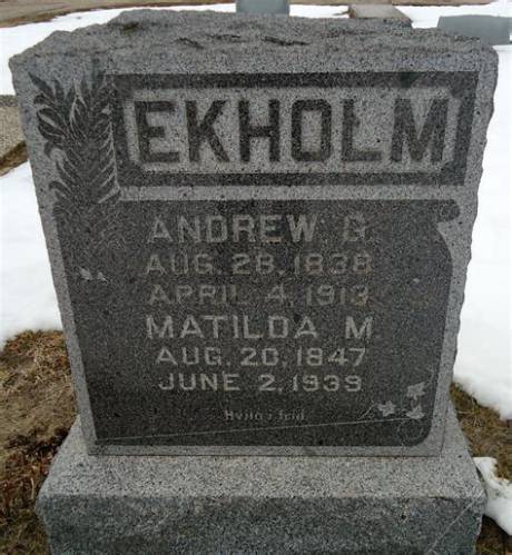 Marie Ekholm in Public Records: Archive Findings, Memorial Notices, and Documentation