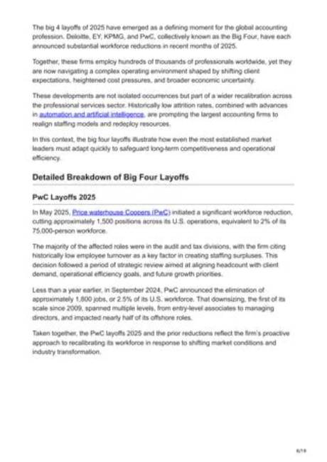 Pwc Layoffs and Bonus Cuts 2026: Answers on Affected Roles, Ai Shifts, and Next Steps