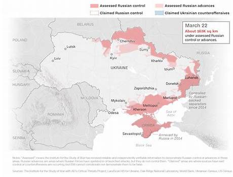 Russia's Unrelenting 'No': a Timeline of Escalation, Strikes, and Nato Rebuffs