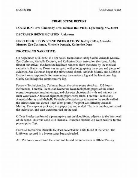 Scene Evidence and Police Reports: Lasjon Kathleen Trader Crash Details Examined