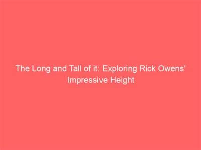 Tall and Mighty: the Impressive Height of Hollywood's Bear Actors