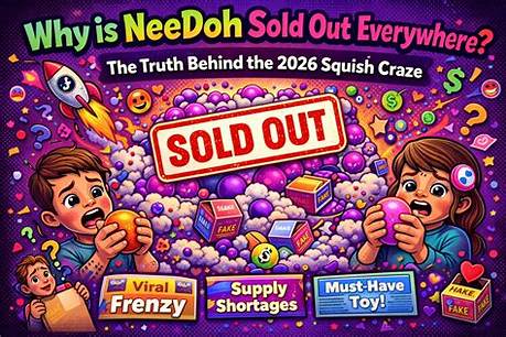 The Needoh Shortage Explained: Why Independent Toy Stores Cannot Keep Stock