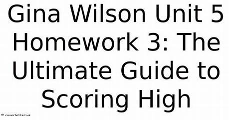 The Truth Behind the Gina Wilson Unit 2 Answer Key Craze: Malware Traps and Honor Code Risks