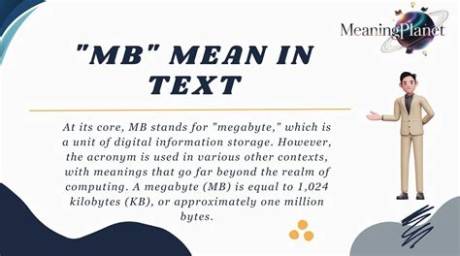 What Does 'Mb' Mean in Text? the Definitive Slang Fact-Check