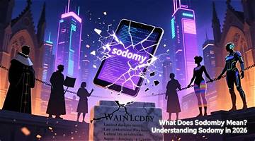What Does Sodomy Actually Mean? the Hidden Legal History Behind the Word