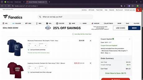 Why Fanatics Promo Codes Fail: Fact-Checking Coupon Sites and Fine Print