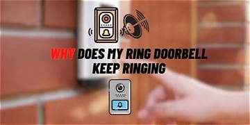 Why Is Your Ring Doorbell Ringing by Itself at Night? the Spooky Truth and the $8 Fix